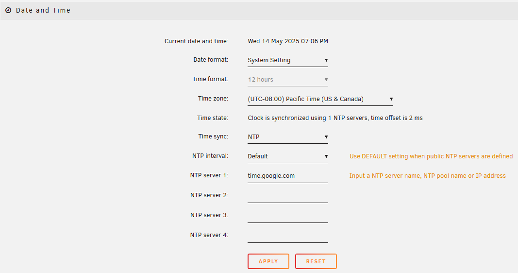 ツールバー - 設定